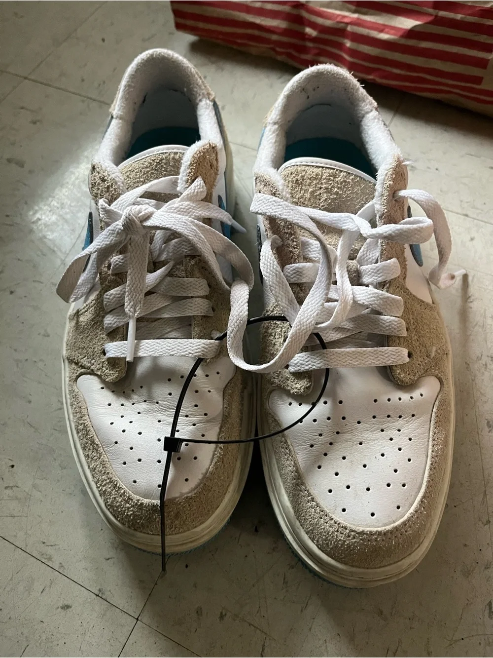 Air Jordan 1 Elevate Low SE "Salt Lake City size 8 - Picture 3 of 6